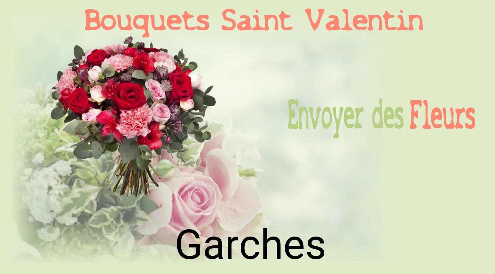 Roses de Saint-Valentin livrées à Garches
